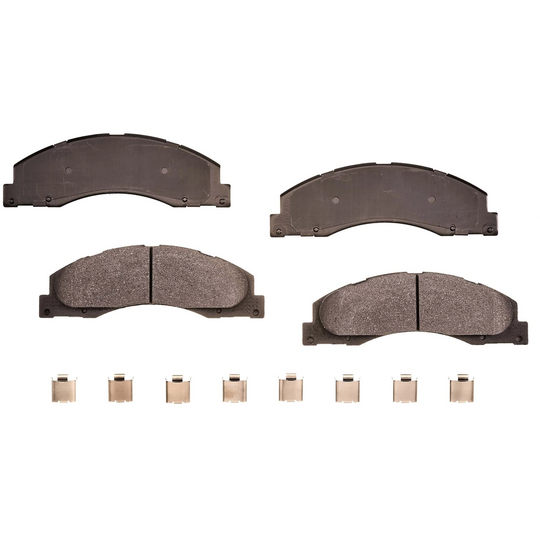 BRX1328 Bremex Ceramic Front Disc Brake Pad Set With Hardware Bremex Canada