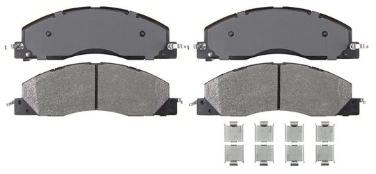 BRX1399 Bremex Ceramic Disc Brake Pad Set With Hardware Bremex Canada