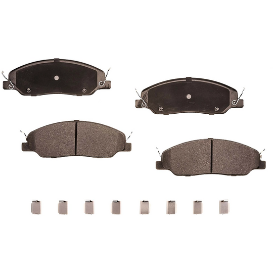 BRX1463 Bremex Ceramic Front Disc Brake Pad Set With Hardware Bremex Canada