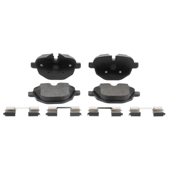 BRX1473 Bremex Ceramic Rear Disc Brake Pad Set With Hardware Bremex Canada