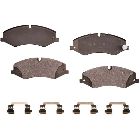 BRX1479 Bremex Ceramic Front Disc Brake Pad Set With Hardware Bremex Canada