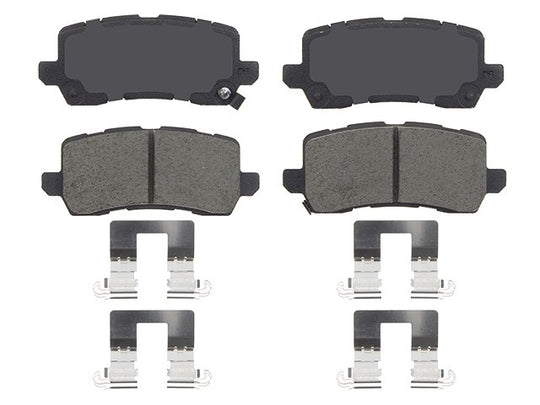 BRX1698 Bremex Ceramic Disc Brake Pad Set With Hardware Bremex Canada