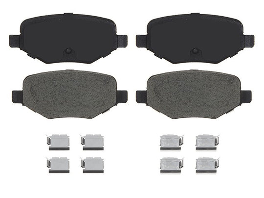 BRX1754 Bremex Ceramic Disc Brake Pad Set With Hardware Bremex Canada