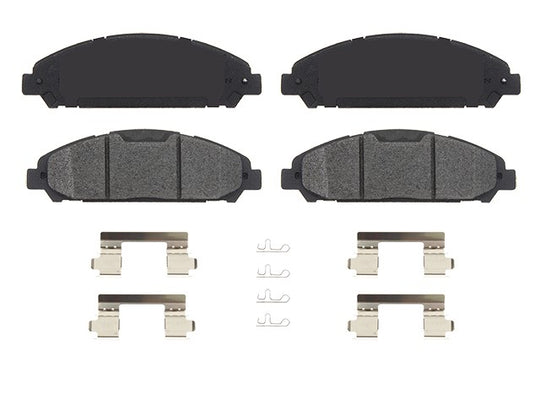 BRX1791 Bremex Ceramic Disc Brake Pad Set With Hardware Bremex Canada