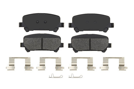 BRX1806 Bremex Ceramic Disc Brake Pad Set With Hardware Bremex Canada
