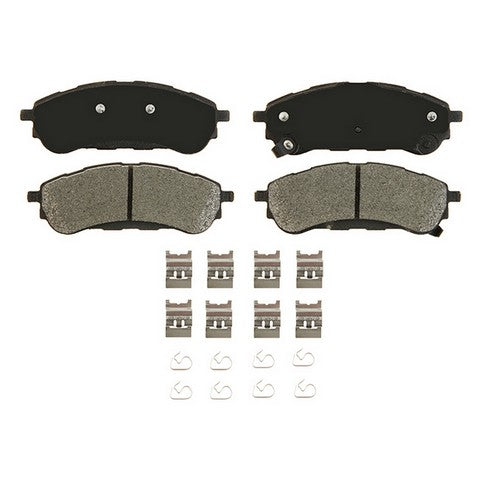 BRX2208 Bremex Ceramic Disc Brake Pad Set With Hardware Bremex Canada