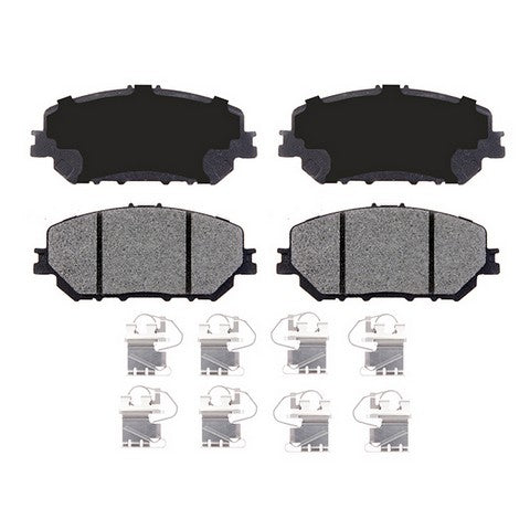 BRX2375 Bremex Ceramic Disc Brake Pad Set With Hardware Bremex Canada