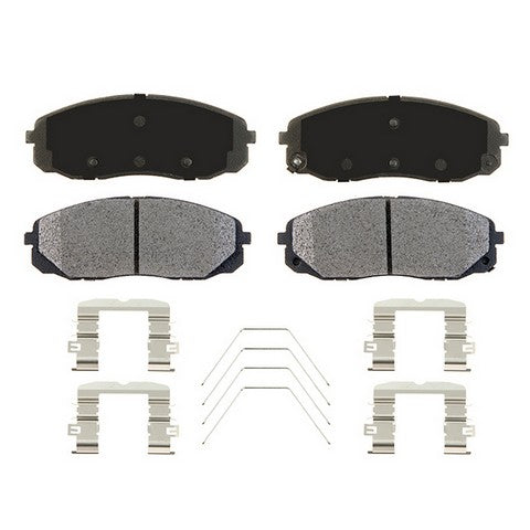 BRX2408 Bremex Ceramic Disc Brake Pad Set With Hardware Bremex Canada