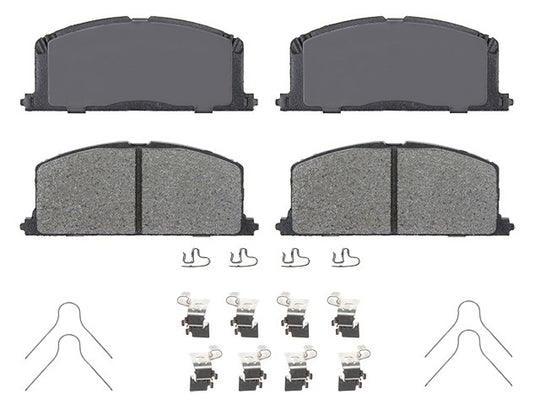 BRX242 Bremex Ceramic Disc Brake Pad Set With Hardware Bremex Canada