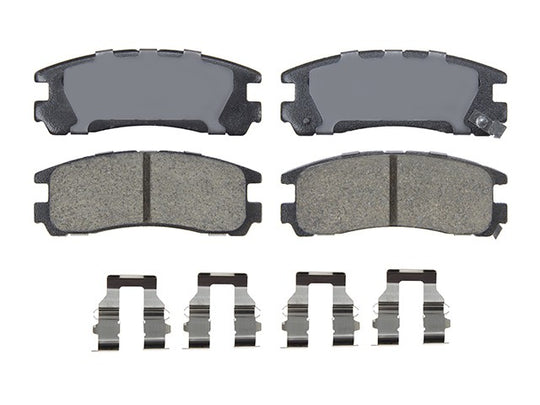 BRX383 Bremex Ceramic Disc Brake Pad Set With Hardware Bremex Canada