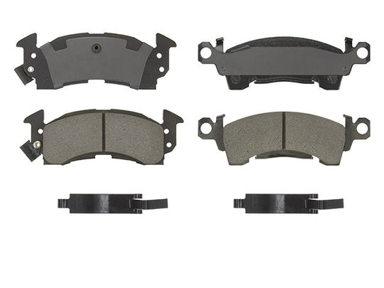 BRX52 Bremex Ceramic Disc Brake Pad Set With Hardware Bremex Canada