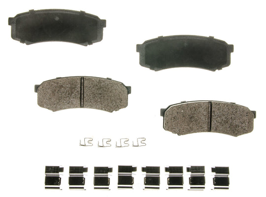 BRX606 Bremex Ceramic Disc Brake Pad Set With Hardware Bremex Canada