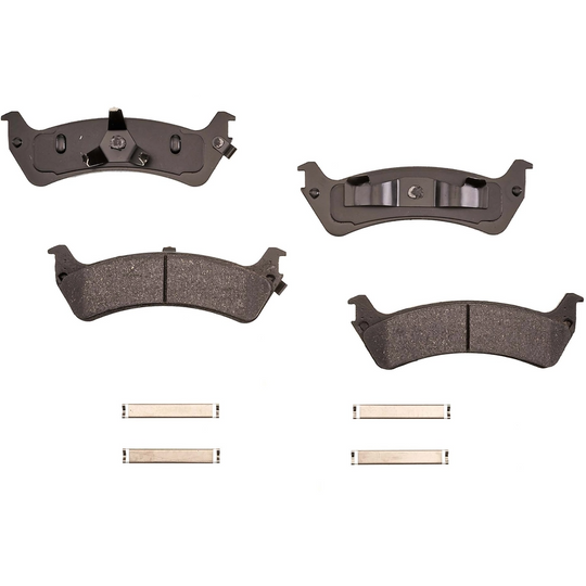 BRX667 Bremex Ceramic Rear Disc Brake Pad Set With Hardware Bremex Canada
