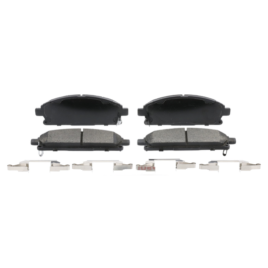 BRX691 Bremex Ceramic Front Disc Brake Pad Set With Hardware Bremex Canada