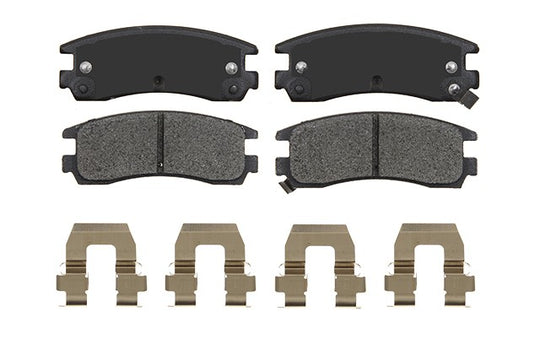 BRX698 Bremex Ceramic Disc Brake Pad Set With Hardware Bremex Canada