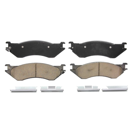 BRX702A Bremex Ceramic Rear Disc Brake Pad Set With Hardware Bremex Canada