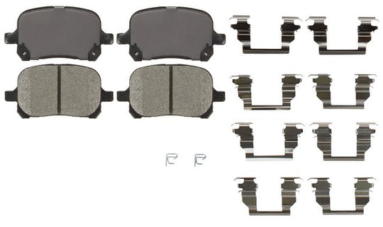 BRX707 Bremex Ceramic Disc Brake Pad Set With Hardware Bremex Canada