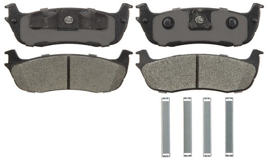 BRX711 Bremex Ceramic Disc Brake Pad Set With Hardware Bremex Canada