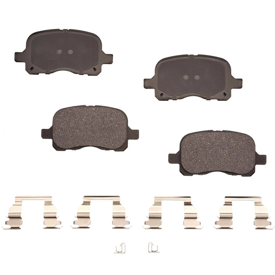 BRX741 Bremex Ceramic Front Disc Brake Pad Set With Hardware Bremex Canada