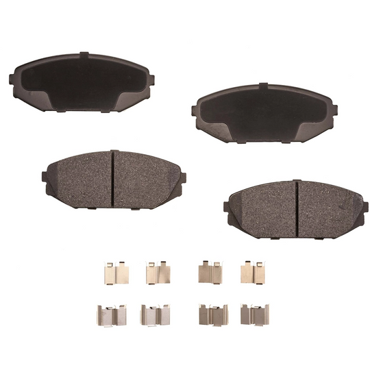 BRX793 Bremex Ceramic Front Disc Brake Pad Set With Hardware Bremex Canada