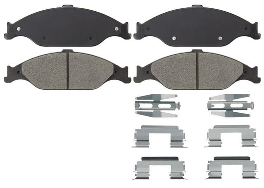 BRX804 Bremex Ceramic Disc Brake Pad Set With Hardware Bremex Canada