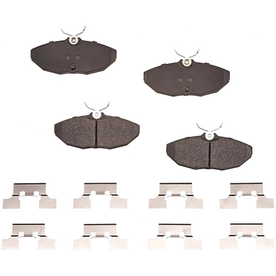 BRX806 Bremex Ceramic Rear Disc Brake Pad Set With Hardware Bremex Canada