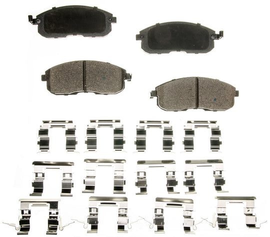 BRX815 Bremex Ceramic Disc Brake Pad Set With Hardware Bremex Canada