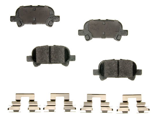 BRX828 Bremex Ceramic Disc Brake Pad Set With Hardware Bremex Canada