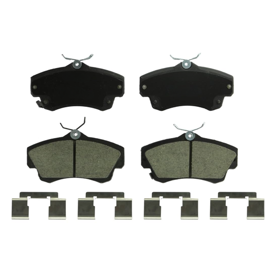 BRX841 Bremex Ceramic Front Disc Brake Pad Set With Hardware Bremex Canada