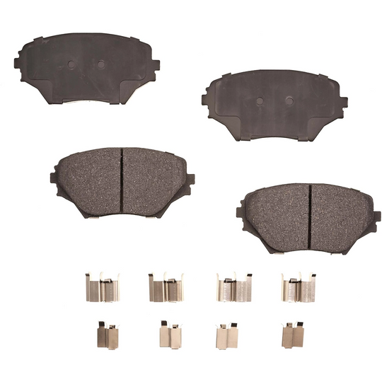 BRX862 Bremex Ceramic Front Disc Brake Pad Set With Hardware Bremex Canada