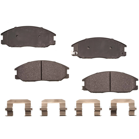 BRX864 Bremex Ceramic Front Disc Brake Pad Set With Hardware Bremex Canada
