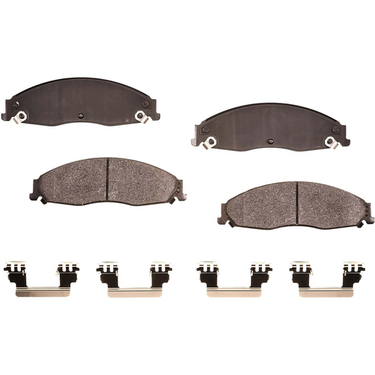 BRX921 Bremex Ceramic Front Disc Brake Pad Set With Hardware Bremex Canada