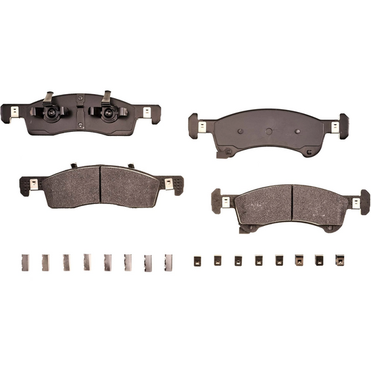 BRX934 Bremex Ceramic Front Disc Brake Pad Set With Hardware Bremex Canada