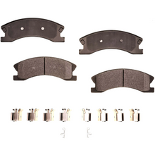 Charger l'image dans la galerie, BRX945 Bremex Ceramic Front Disc Brake Pad Set With Hardware Bremex Canada