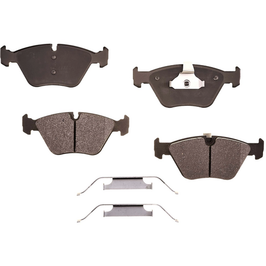 BRX946 Bremex Ceramic Front Disc Brake Pad Set With Hardware Bremex Canada