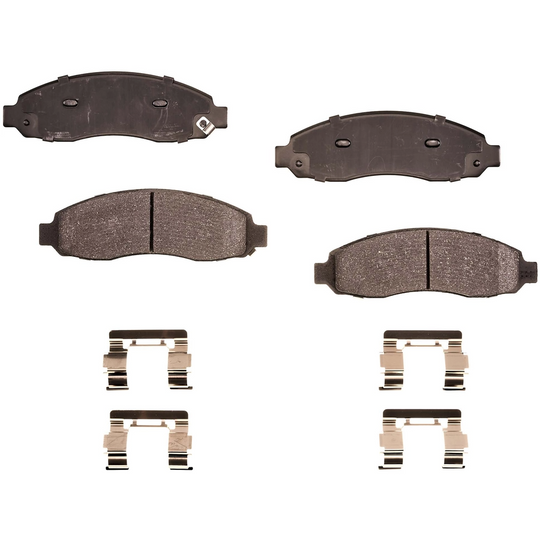 BRX962 Bremex Ceramic Front Disc Brake Pad Set With Hardware Bremex Canada