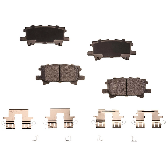 BRX996 Bremex Ceramic Rear Disc Brake Pad Set Bremex Canada