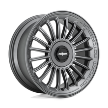 Load image into Gallery viewer, R160198500+35D - Rotiform R160 Buc-M 19X8.5 BLANK  35mm Matte Anthracite - Rotiform Wheels Canada