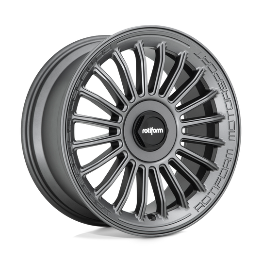 R160198500+35D - Rotiform R160 Buc-M 19X8.5 BLANK  35mm Matte Anthracite - Rotiform Wheels Canada