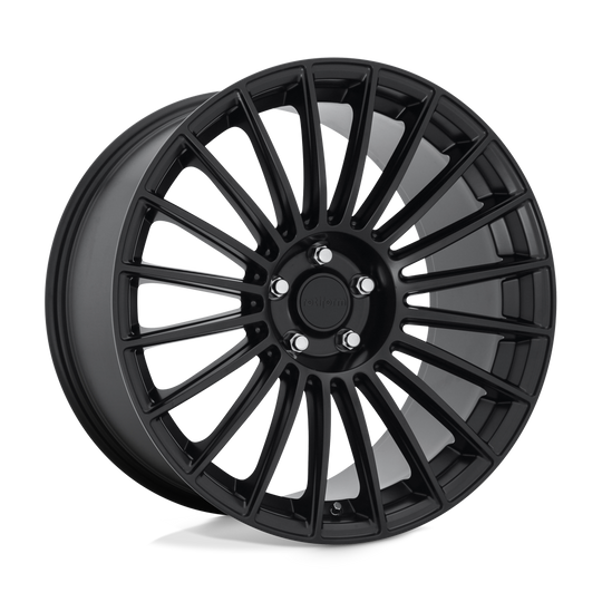 R157200521+42 - Rotiform R157 Buc 20X10.5 5X120  42mm Matte Black - Rotiform Wheels Canada
