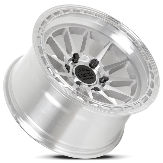 BAJA-7854MC - Lock Off-Road Baja 17X8 5X114.3 ET 40mm Machined With Clear Coat - Lock Off-Road Wheels Canada