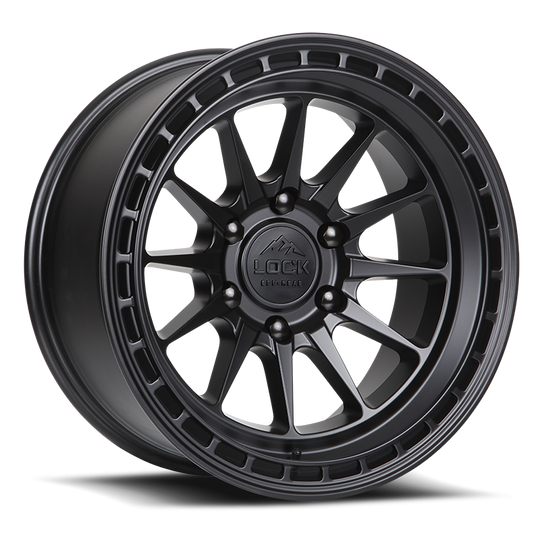 BAJA-7963MB - Lock Offroad Baja 17X9 6X135 ET 0mm Matte Black - Lock Offroad Wheels Canada