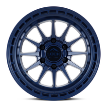 Charger l'image dans la galerie, BAJA-7957BLUE - Lock Offroad Baja 17X9 5X127 ET 0mm Matte Blue - Lock Offroad Wheels Canada
