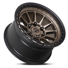Load image into Gallery viewer, BAJA-7854MR - Lock Off-Road Baja 17X8 5X114.3 ET 40mm Matte Desert Bronze with Matte Black Ring - Lock Off-Road Wheels Canada