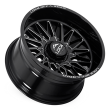 Charger l'image dans la galerie, BANDIT-22188GBM - Lock Extreme Bandit 22X10 8X180 ET -18mm Gloss Black Milling - Lock Extreme Wheels Canada