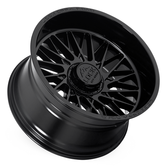 BANDIT-22286GB - Lock Extreme Bandit 22X12 8X165.1 ET -44mm Gloss Black - Lock Extreme Wheels Canada