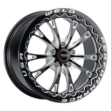 Load image into Gallery viewer, S90870045P40 - Weld Street Performance Belmont Beadlock 17X10 5X112 ET 40mm Gloss Black Milled - Weld Street Performance Wheels Canada