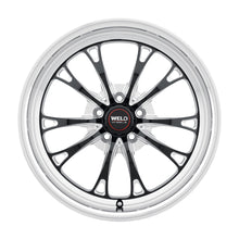 Load image into Gallery viewer, S15780067P50 - WELD Street Performance Belmont Drag 18X10 5X114.3 +50mm Gloss Black Milled &amp; Diamond Lip - WELD Street Performance Wheels Canada