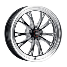 Load image into Gallery viewer, S15780067P50 - WELD Street Performance Belmont Drag 18X10 5X114.3 +50mm Gloss Black Milled &amp; Diamond Lip - WELD Street Performance Wheels Canada