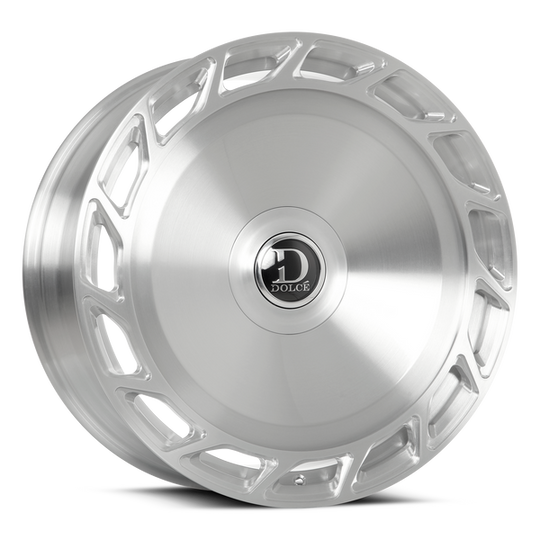 BIGBOY-241036BRSH - Dolce Luxury Bigboy 24X10 6X135 / 6X139.7 ET 35mm Brush with Clear Coat - Dolce Luxury Wheels Canada